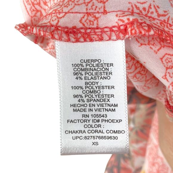 Peter Som x Design Nation NWT Chakra Coral Belted Halter Sundress SZ XS - Picture 11 of 12